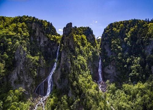 層雲峽流星銀河瀑布
