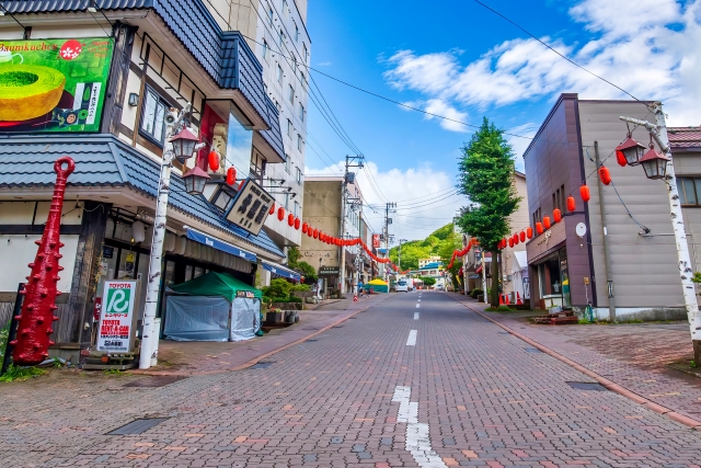 登別極楽通り商店街